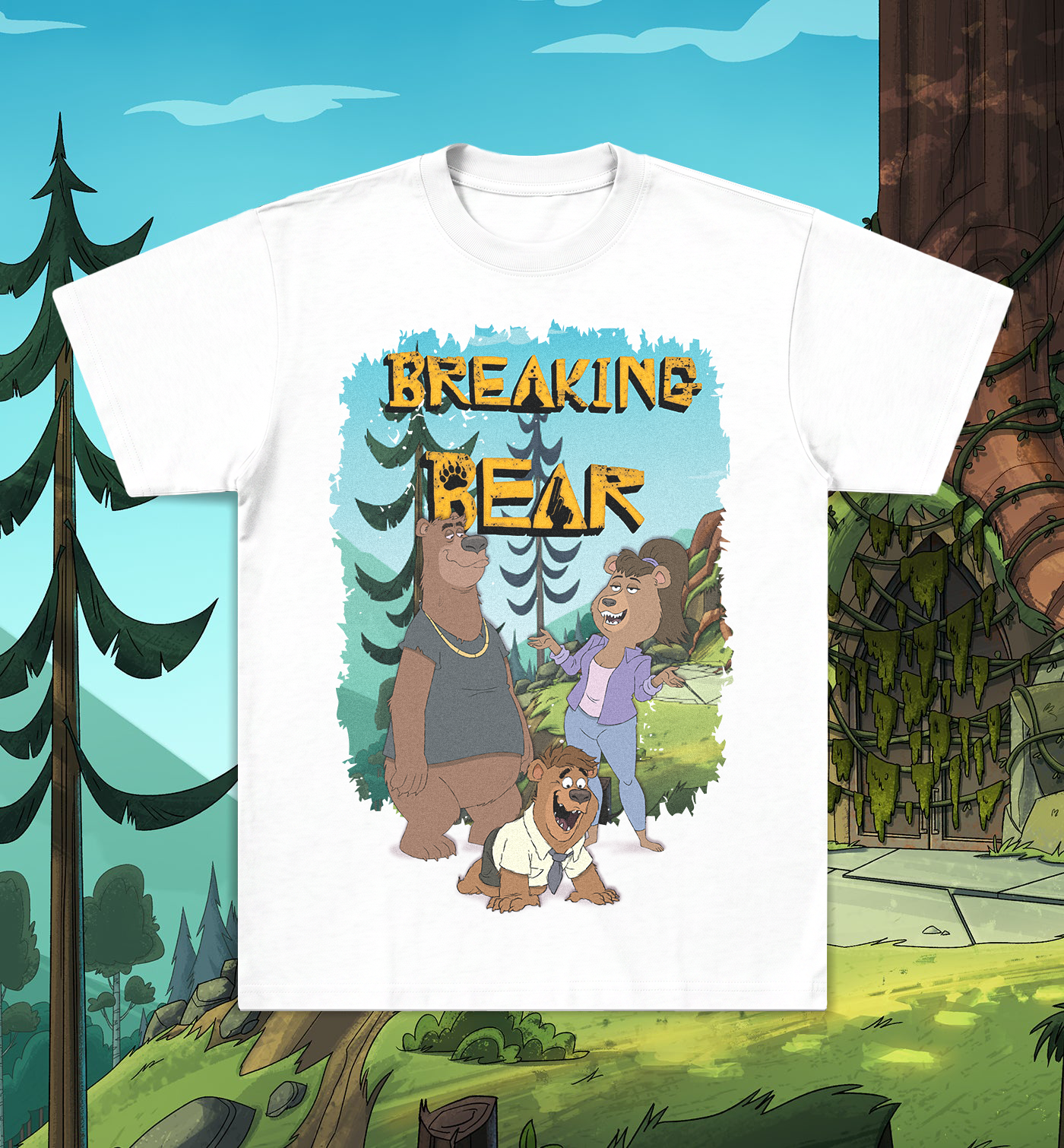 Breaking Bear Bears T-Shirt