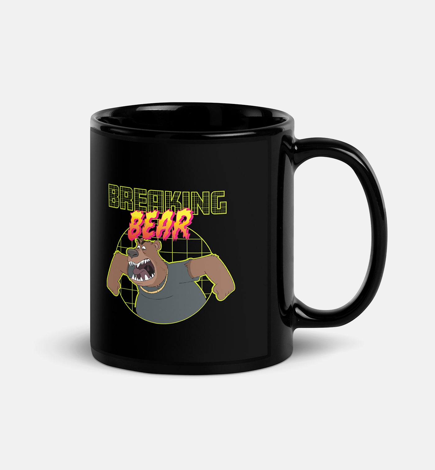 Jer Angry Ceramic Glossy Mug