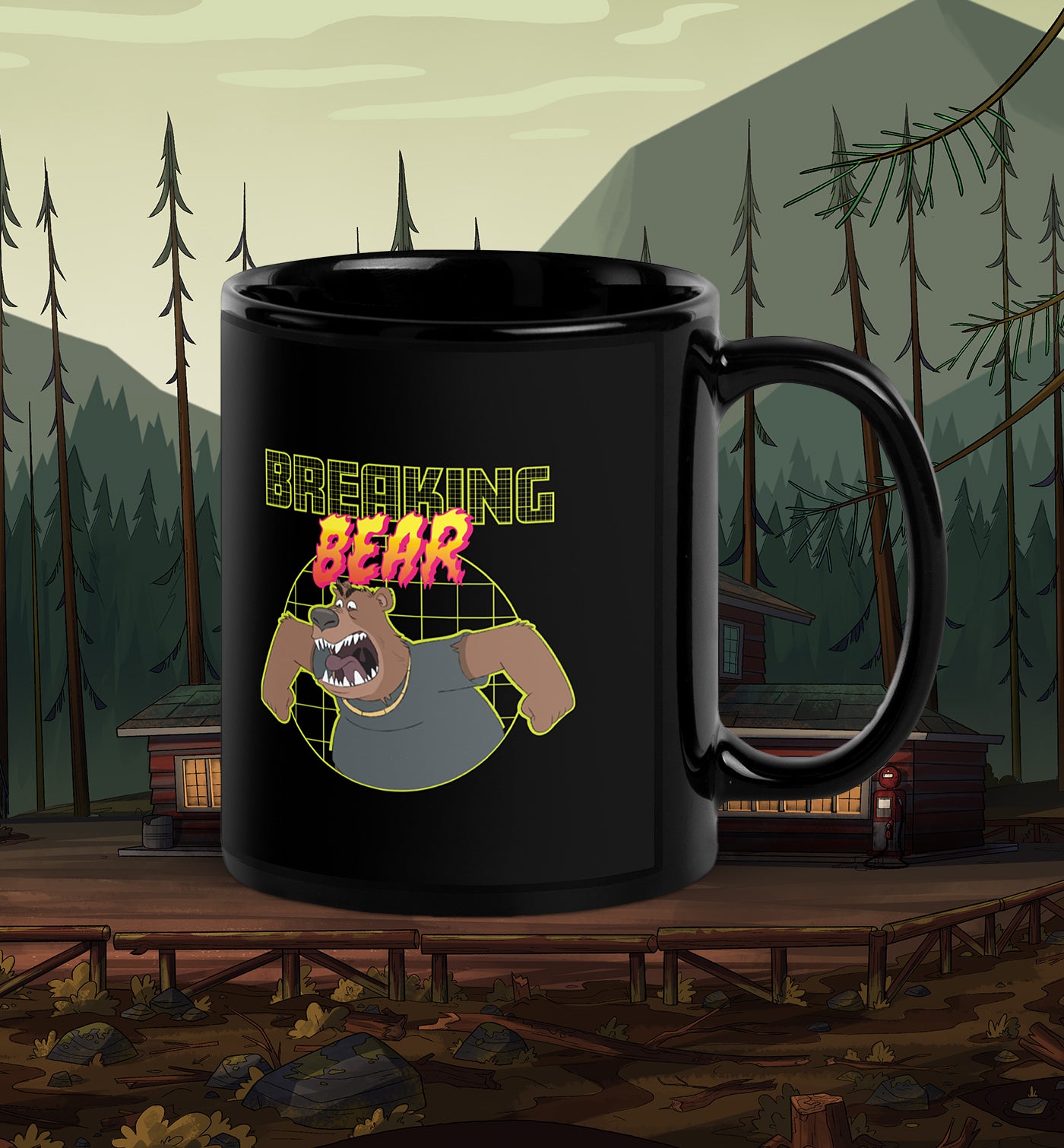 Jer Angry Ceramic Glossy Mug