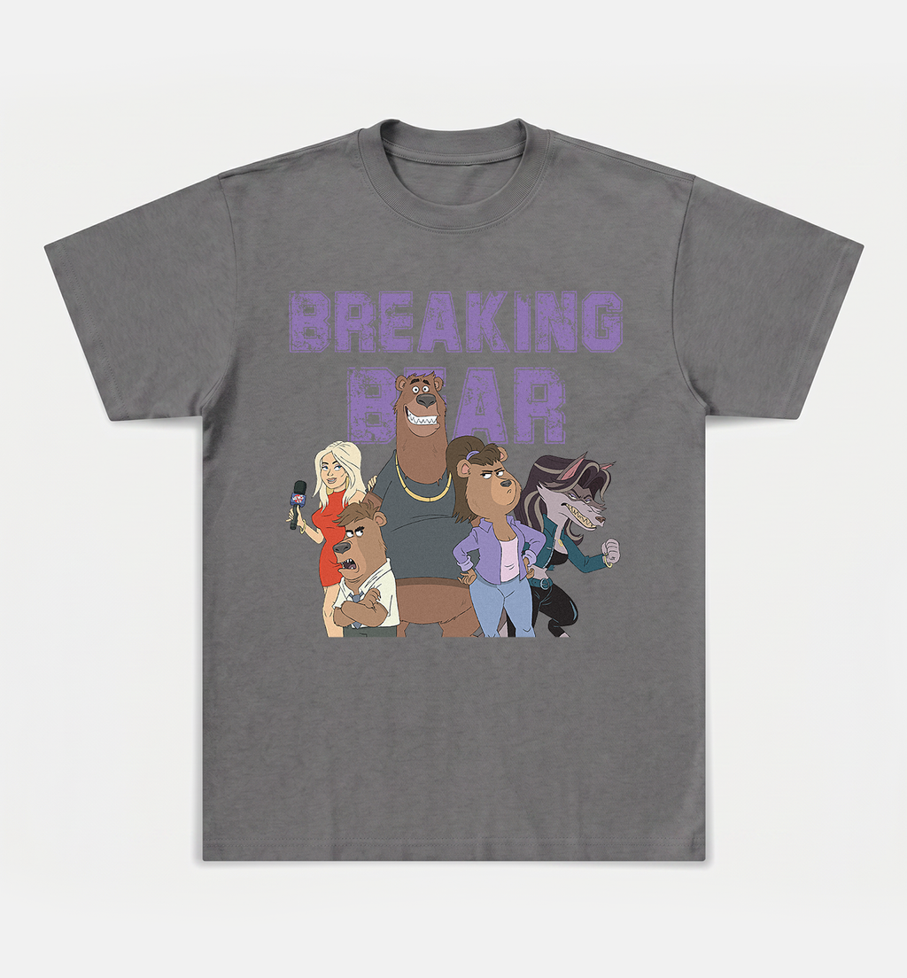 Breaking Bear Full Cast T-Shirt