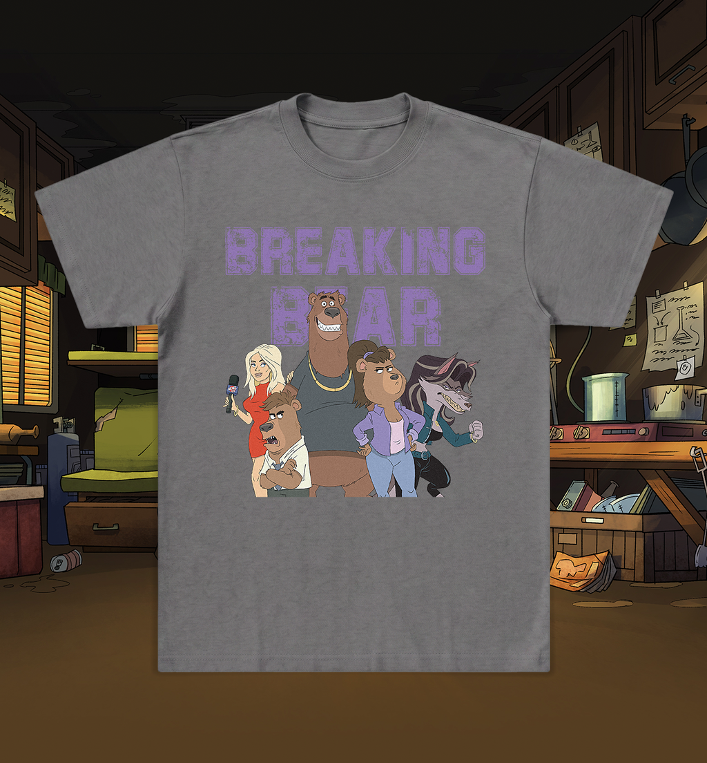 Breaking Bear Full Cast T-Shirt